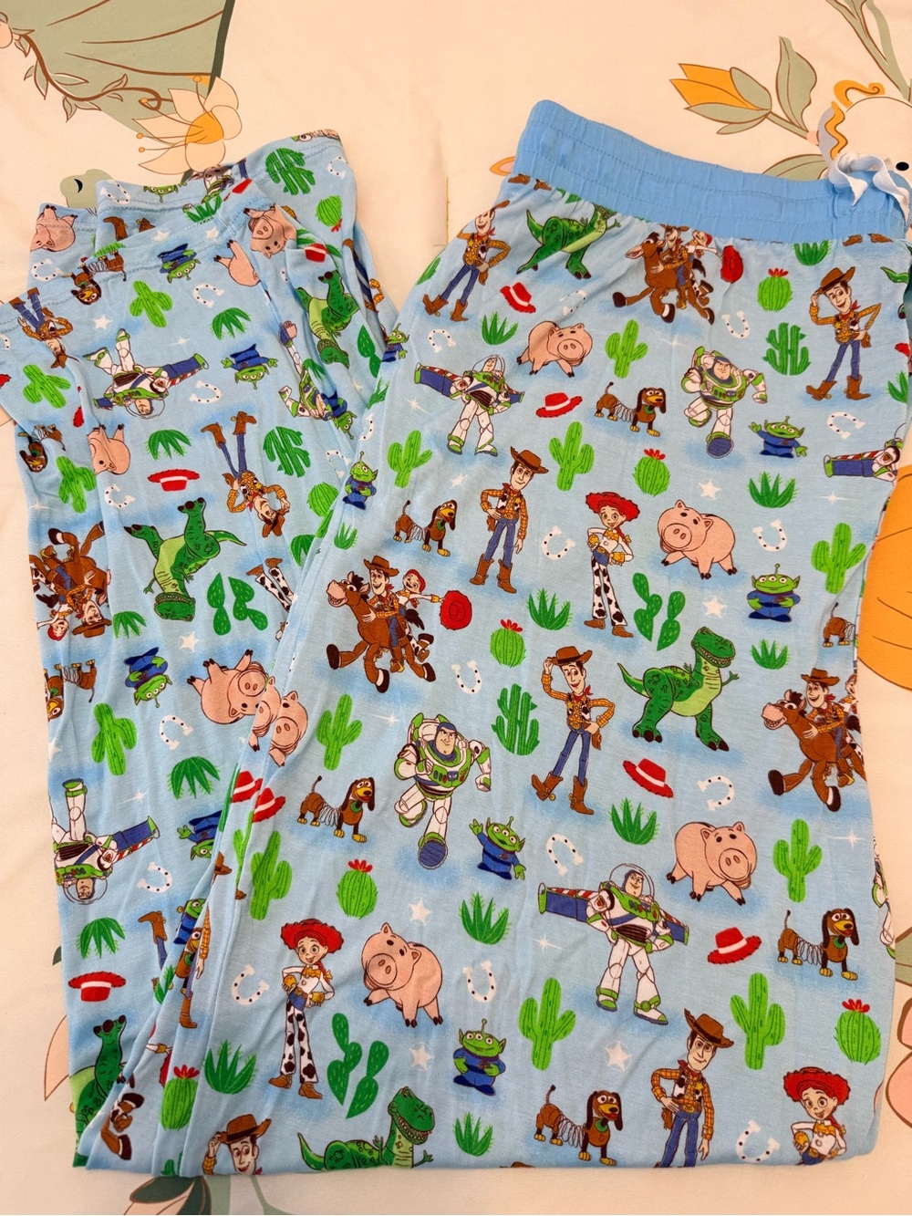 Mens like new- Little Sleepies Toy Story Pajama Pants